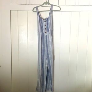 Stripped Jumpsuit